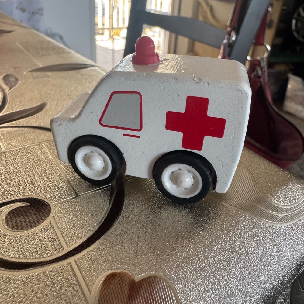 Kid Kraft wooden ambulance